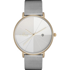 Gino Rossi Zegarek Gino Rossi Zegarek damski G. Rossi  -AMBICA-12540B-3D2 srebrny