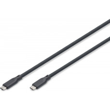 Digitus Kabel USB Digitus Digitus Kabel silikonowy USB, USB 20 Gb/s, 2 m, czarny