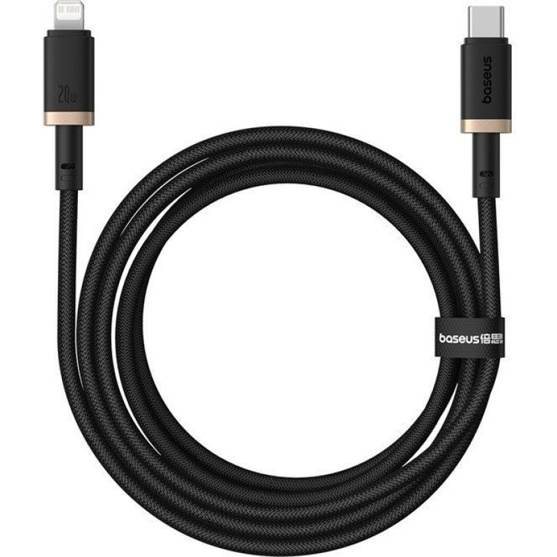 Baseus Kabel Baseus Dura Typ C 20W 2m (czarno-złoty)