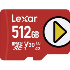 Lexar MEMORY MICRO SDXC 512GB UHS-I/PLAY LMSPLAY512G-BNSNG LEXAR