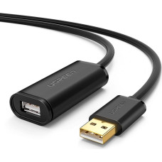 Ugreen 10319 USB kabelis USB 2.0 5 m USB A Juoda