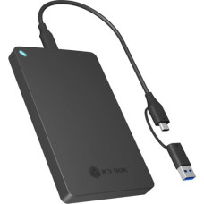 Icy Box IB-201T-CU31 2,5  SATA HDD/SSD Gehäuse