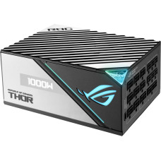 Asus ROG-THOR-1000P2-GAMING maitinimo blokas 1000 W 24-pin ATX ATX Juoda, Sidabras