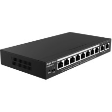 Ruijie Switch|RUIJIE|Type L2|10x10Base-T / 100Base-TX / 1000Base-T|PoE+ ports 8|RG-ES210GC-LP