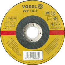 Vorel TARCZA DO CIĘCIA METALU 125 x 2,5 x 22,2mm  08635