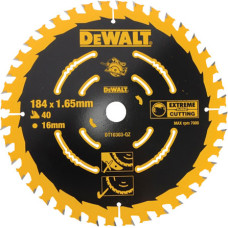 Dewalt Shield saw for wood 184x16mm 40z. - DT10303