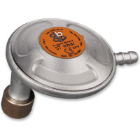 Bradas Angular reducer for tourist cylinders 37mbar 1,5kg/h (RGA310-299)