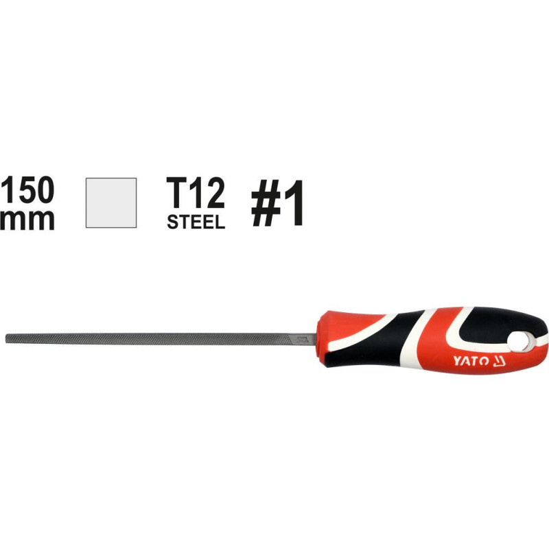 Yato PILNIK DO METALU 150mm #1 KWADRAT
