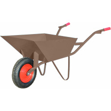Awtools AW HD BUILDERS WHEELBARROW 85L 1.5mm/ BROWN