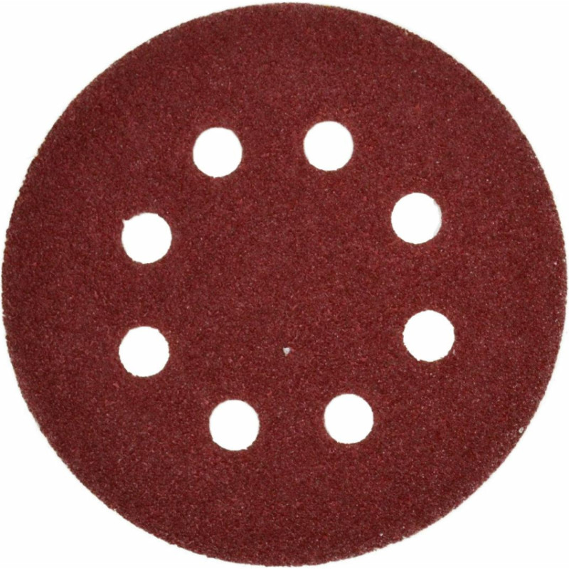 Awtools AW SANDING VELCRO DISC/ 8-HOLE 5pcs P40