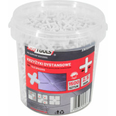 Awtools AW CROSS TILE SPACERS  2,0mm/ 1500pcs BUCKET