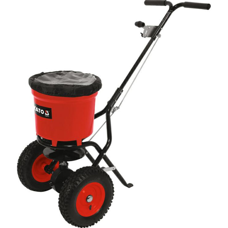 Yato Sodo sėjamas baltytuvas trąšoms, smėliui, sėkloms, rotary 25kg 23L YT-86715 YATO