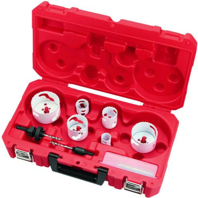 Milwaukee ZESTAW OTWORNIC BIMETALOWYCH 10szt. 25,32,40,54,68,76mm