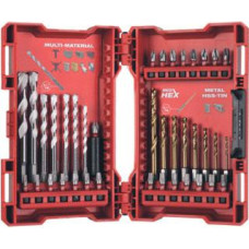 Milwaukee ZESTAW WIERTEŁ I BITÓW UDAROWYCH 39szt.