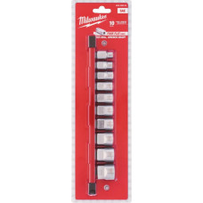 Milwaukee ZESTAW NASADEK 10 szt. 3/8