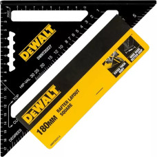 Dewalt Speed Square 18cm Angle Finder (Black)