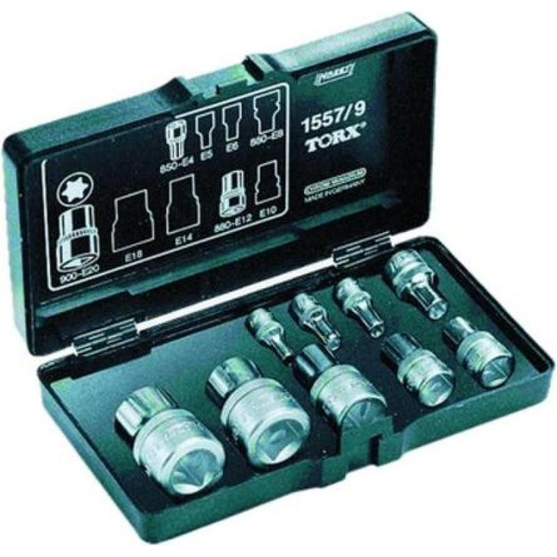 Hazet tool set TORX 1557/9 9 pcs