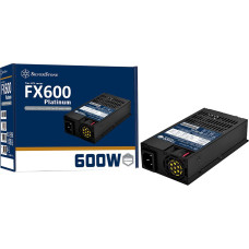 Silverstone Technology SilverStone SST-FX600-PT, PC power supply (black, 2x PCIe, 600 Watt)