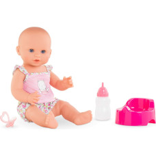 Simba-Dickie Simba Corolle Mon Grand Poupon Emma Drink+Wet Bath Baby Doll