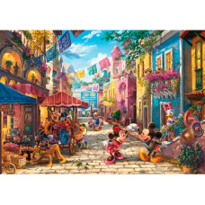 Schmidt Spiele Disney, Mickey & Minnie in Mexico 6000 57397, Puzzle (6000 Pieces)
