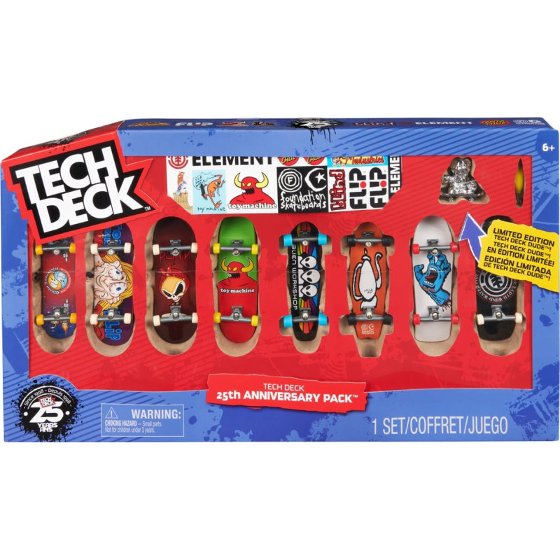 Spinmaster Spin Master Tech Deck - 25th Anniversary Pack, Toy Vehicle