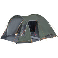 High Peak dome tent Tessin 5.1 (dark green/grey, with tunnel porch, Climate Protection 80)