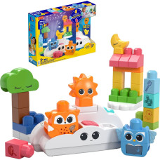 Mattel Fisher-Price MEGA BLOKS Slumber Forest Night Light, Construction Toy