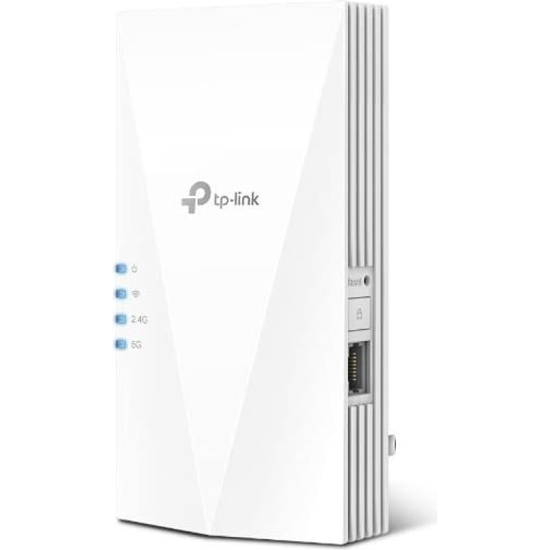 Tp-Link RE700X tinklo „Wi-Fi“ sistema Dviguba juosta (2,4 GHz / 5 GHz) Wi-Fi 6 (802.11ax) Balta 1 Vidinis