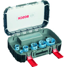 Bosch hole saw set Special for Sheet Metal Electrics, 22-64mm, 9-piece (in case)