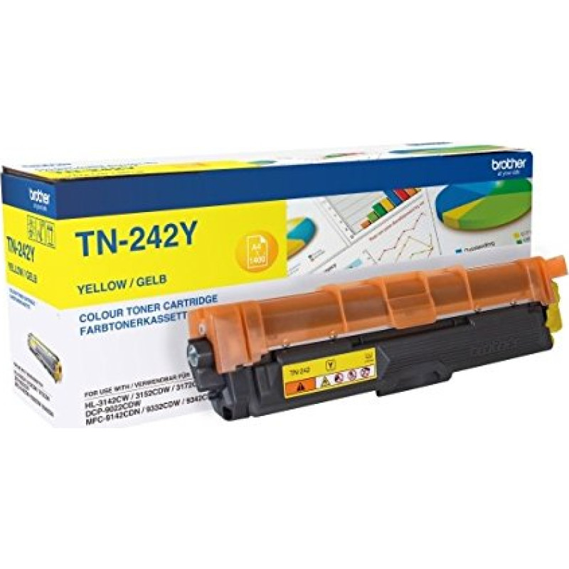 Brother Toner Yellow TN-242Y