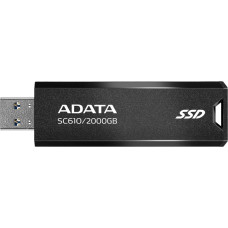 Adata SC610 USB atmintukas 2 TB USB A tipo 3.2 Gen 2 (3.1 Gen 2) Juoda