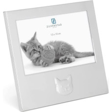 Zilverstad Katze           15x10 Metall Portrait          6917231