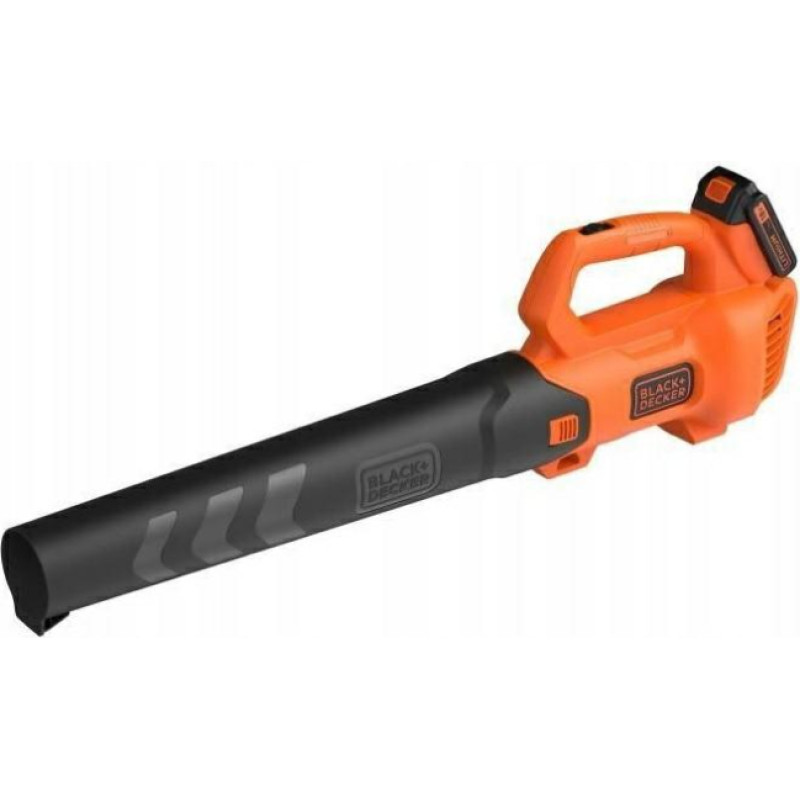 Black+Decker BLACK + DECKER battery Axial fan BCBL200L QW, 18 Volt, leaf blower (orange / black, Li-ion battery 2,0Ah)