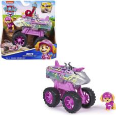 Spinmaster Spin Master Paw Patrol Rescue Wheels - Skye's Flying Monster Truck with Transformation into Jet Mode and Skye Dog Figure, Toy Vehicle