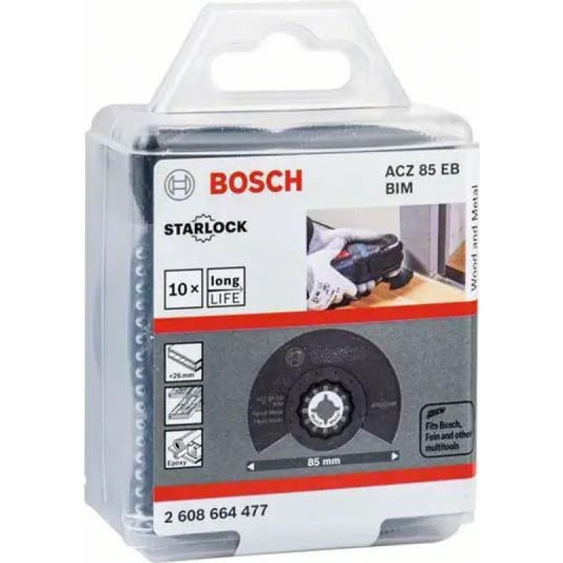 Bosch MT BRZESZCZOT SEGMENTOWY RB ACZ 85 E /10szt.