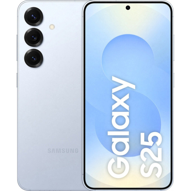 Samsung Galaxy S25 - 6.2 - 128GB, mobile phone (Icyblue, Android 15, 5G, 12GB)