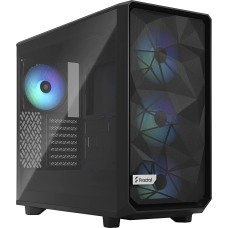 Fractal Design Meshify 2 Lite RGB Black TG Light Tint, Tower Case (black)
