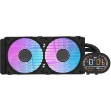 Darkflash DH240D CPU water cooler (black)