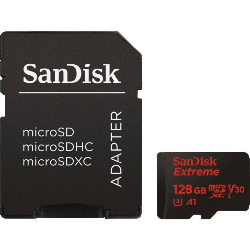 Sandisk MEMORY MICRO SDXC 128GB UHS-I/W/A SDSQXAA-128G-GN6AA SANDISK