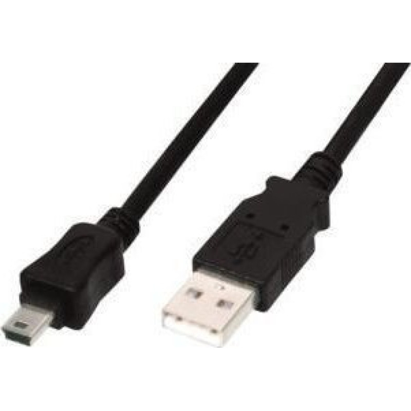 Digitus USB cable Digitus USB-A - 1 m Black (AK300108010S)