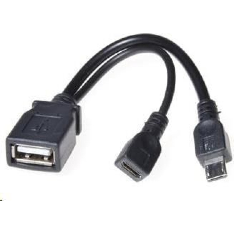 Premiumcord USB adapter PremiumCord microUSB - USB Black (29601032099121)