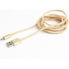 Gembird USB cable Gembird USB-A - microUSB 1.8 m Gold (CCB-mUSB2B-AMBM-6-G)