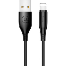 Usams USB cable Usams USB-A - Lightning 1 m Black (SJ266USB01)