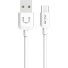 Usams USB cable Usams USB-A - USB-C 1 m White (63880-uniw)