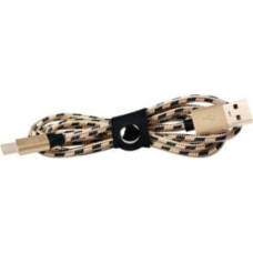 Logilink Kabel USB LogiLink USB-A - 2 m Złoty (CU0135)