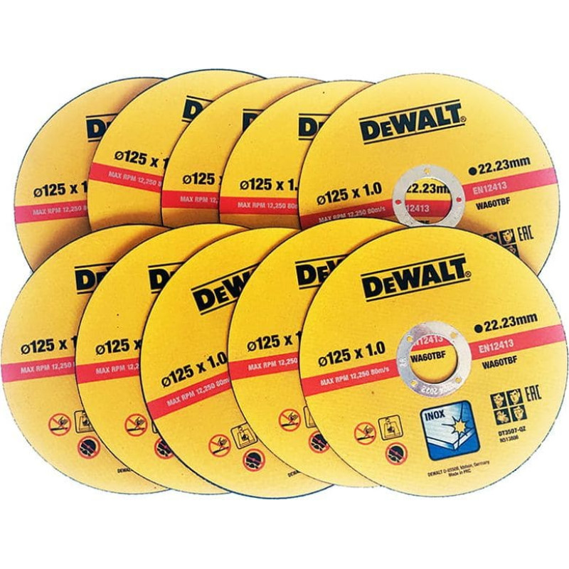 Dewalt steel cutting shield inox 125x1mm (DT42340-QZ)