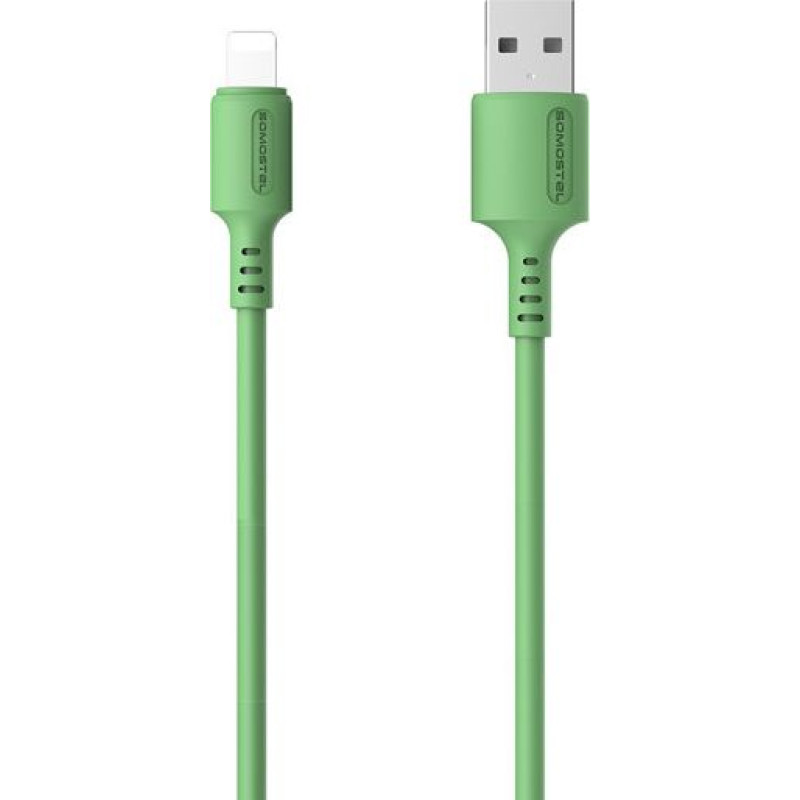 Somostel USB cable Somostel USB-A - Lightning 1.2 m Green (SMS-BP06 USB - Lightning Green)