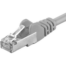 Premiumcord PREMIUMCORD Patch kabel CAT6a S-FTP, RJ45-RJ45, AWG 26/7 5m szary