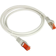 Alantec Patch-cord F/UTP cat.6 PVC 0.25m grey ALANTEC