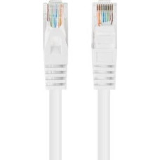 Lanberg PATCHCORD KAT.5E UTP 1M WHITE FLUKE PASSED LANBERG 10-PACK